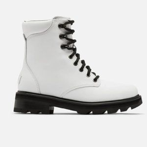 NWOB Sorel💧Leather Waterproof Lennox Combat Boots